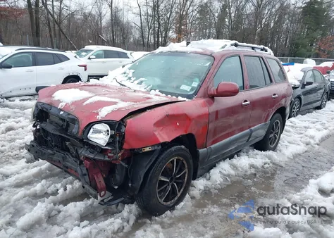 2005 Hyundai Santa Fe Gls/Lx z USA, uszkodzony, nr VIN KM8SC73E25U986773